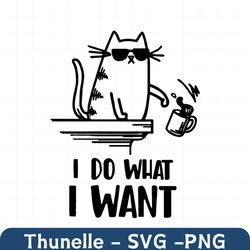 cat i do what i want svg, trending svg, i do what i want, funny cat svg, cat wearing glasses, cool cat svg, naughty cat