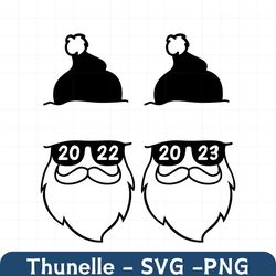 custom family christmas svg, split santa christmas shirt, christmas svg, custom christmas shirt, cricut cut files, silho