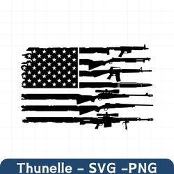 american gun flag svg, guns us flag svg, patriotic svg, distressed flag svg, military svg, cut files, cricut, silhouette