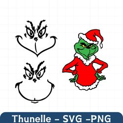 grinch face svg, png, cricut, grinch svg, christmas svg, grinch face png,svg,ai,pdf,jpg, digital download