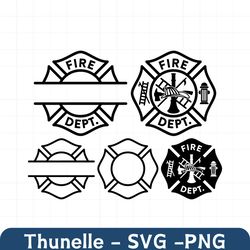 fire department svg, firefighter svg, fireman svg, fire rescue svg, fire axe svg, maltese cross svg, fire dept cut files