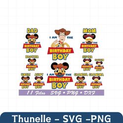 birthday boy toy story svg, toy story kids birthday svg, toy story birthday svg , family birthday party svg, toy story p