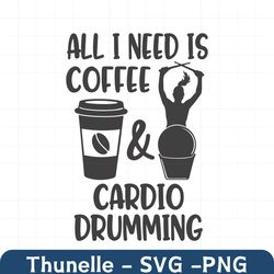 funny cardio drumming saying svg file,cardio girl drummer svg,drum sticks svg commercial & personal use cricut
