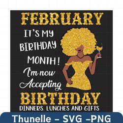 february girl svg, birthday svg, february birthday, born in february, february girl svg, february black girl, birthday g
