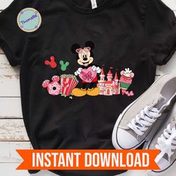 mickey mouse retro valentines png