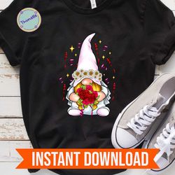 love gnome valentines png