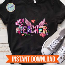 teacher valentine day png file