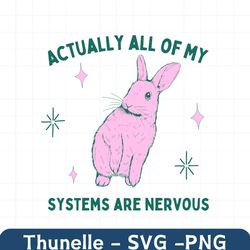 Actually All Of My Systems Are Nervous SVG
