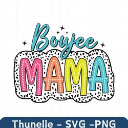 Retro Boujee Mama Dalmatian Dots SVG