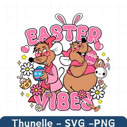 Easter Vibes Cinderella Jaq And Gus Gus PNG