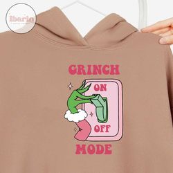 grinch mode svg | grinch mode on png | christmas sweatshirt svg | christmas gifts | christmas png | christmas sweater