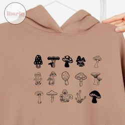 mushroom svg, cute mushrooms svg, floral mushrooms svg, magic mushroom svg, mystical mushroom png clipart, diy mushroom