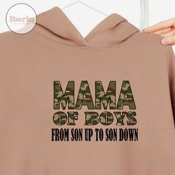 digital png file mama of boys boy mom army camo camouflage from son up to son down clip art printable sublimation design