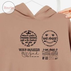 4 waymaker svg,miracle worker,christian svg,cross svg,way maker miracle worker svg,iron vinyl,cut file for cricut,instan