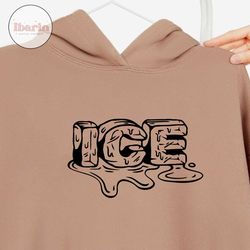 Ice SVG | Ice Sign TShirt Decals Sticker Graphics | Cricut Silhouette Cutting Files Cameo Printable Clip Art Vector Dig