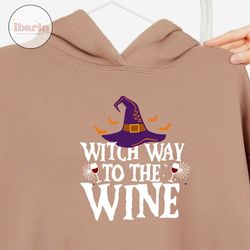 witch way to the wine svg, witch halloween svg, witch wine quote halloween svg, wine halloween svg, witch svg cricut