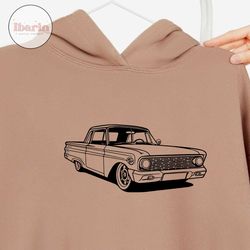 ford falcon ranchero 1962 truck classic american png svg, cut file, drawing ,illustration, vector, ford ranger ranchero
