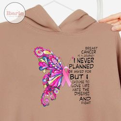 butterfly breast cancer png, pink ribbon surviving cancer png, breast cancer survivor png, pink ribbon png