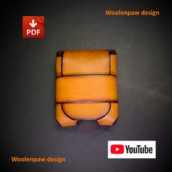 Leather pattern - Stitchless Zippo pouch, NS15
