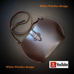 Bag leather pattern - Women's shoulder bag Shell.