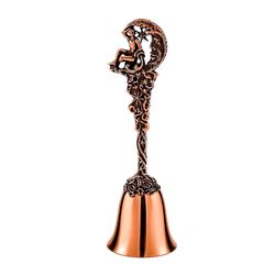 Bell Zodiac Signs copper with blackening