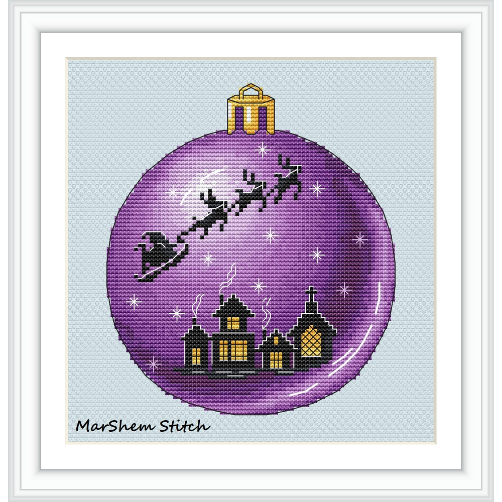 Санта над городом в рамке.jpg