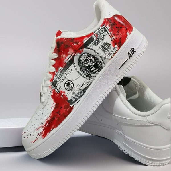 custom-sneakers-nike-air-force white-woman-shoes-hand painted-dollar-wearable-art 1.jpg