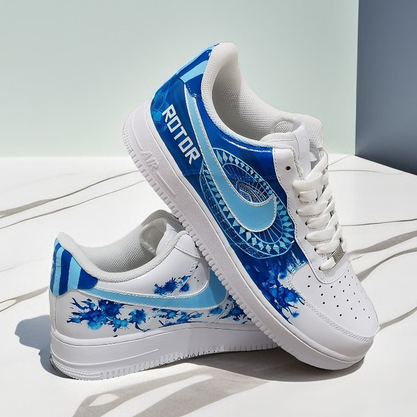 custom- sneakers- nike-air-force1- women -white- shoes- hand painted- football- wearable- art 6.jpg