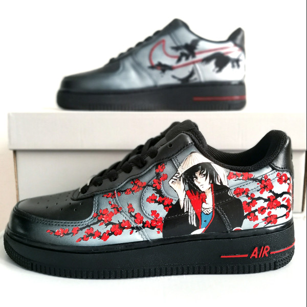 custom- sneakers- nike-air-force1- unisex-black- shoes- hand painted- anime- wearable- art 7.jpg