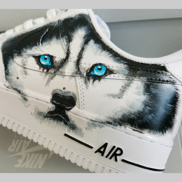 custom- shoes- pet- husky- white- fashion- woman- sneakers -air -force 1- casual- shoe- personalized- gift .jpg