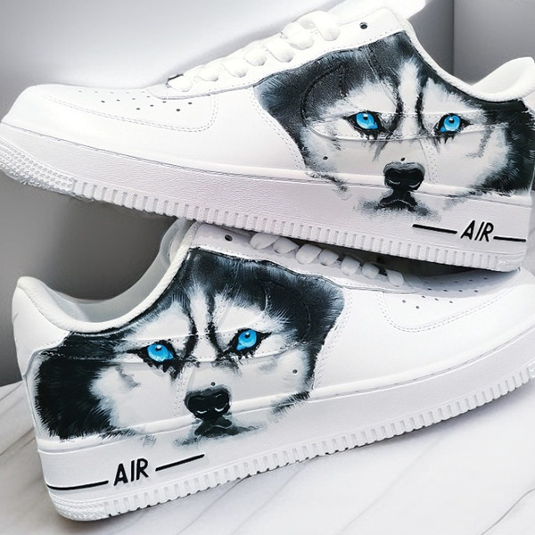 custom- shoes- pet- husky- white- fashion- woman- sneakers -air -force 1- casual- shoe- personalized- gift .jpg