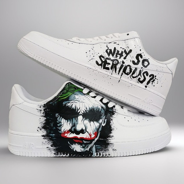 men custom buty shoes nike air force 1 white black fashion sneakers Joker personalized gift customization wearable art .jpg