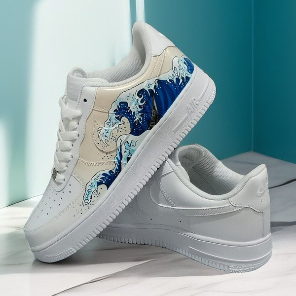 custom shoes men nike air force 1 wave white customization inspire fashion sneakers personalized gift 3.jpg