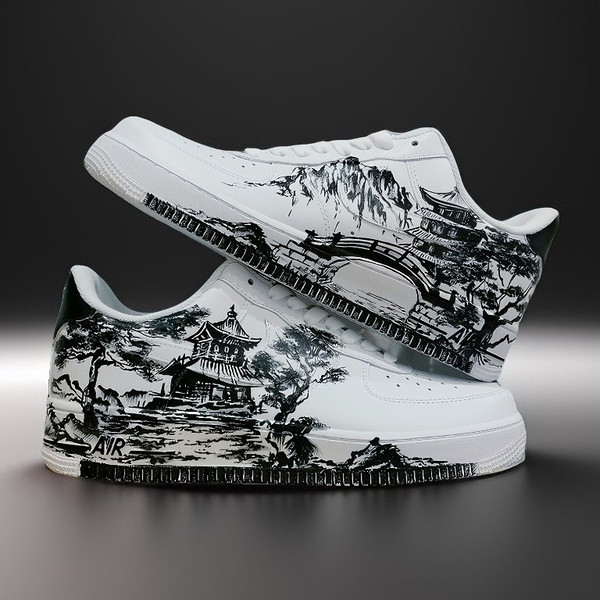 custom shoes nike air force 1 japan luxury unisex fashion sneakers sexy white black personalized gift customization AF1 .jpg
