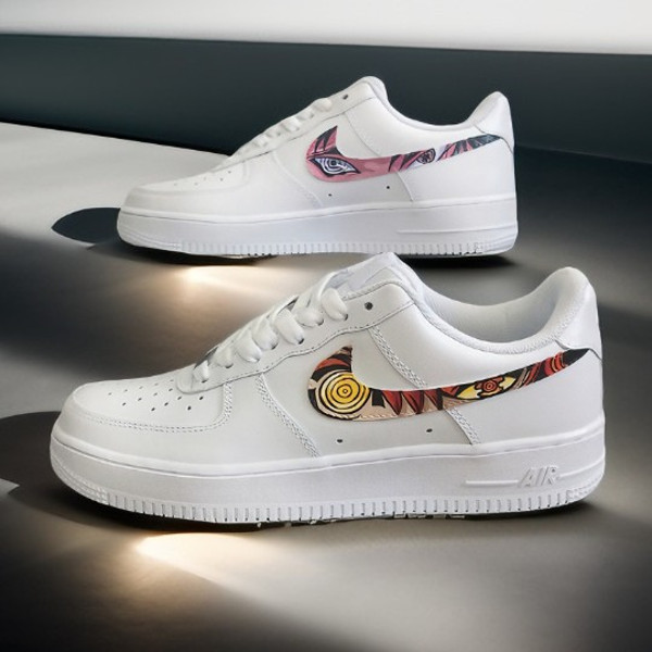 man custom shoes nike air force 1 luxury sexy white black sneakers AF1 handpainted anime personalized gift one of a kind .jpg