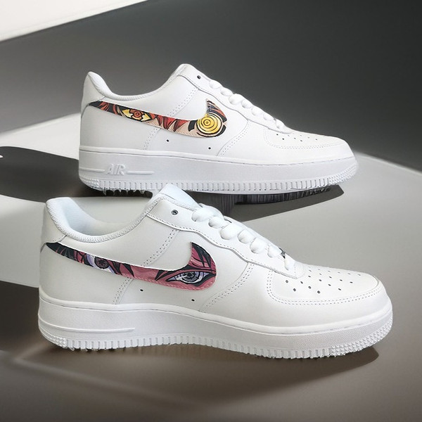 man custom shoes nike air force 1 luxury sexy white black sneakers AF1 handpainted anime personalized gift one of a kind2.jpg