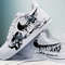 man custom shoes nike air force 1 white black casual sneakers wolf customization BBC 1 AF1  2.jpg