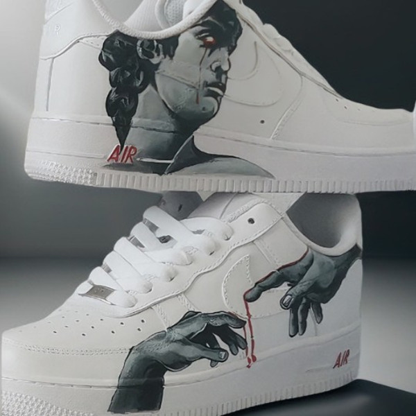 Michelangelo custom shoes nike air force 1 customization luxury sexy gift white black casual sneakers personalized gifts BBC1 4.jpg