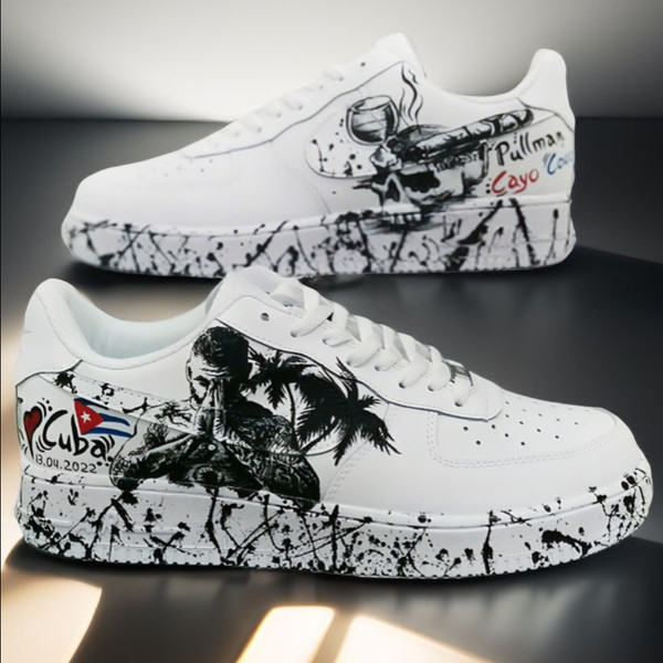 man- custom- shoes- nike- air- force- sneakers- white- black- art.png
