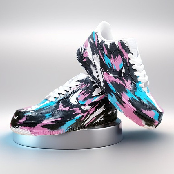 unisex- custom- shoes- nike- air- force- sneakers- white- black- art 4.jpg
