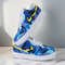women- custom- shoes- nike- air- force- sneakers- white- black-blue art  4.jpg