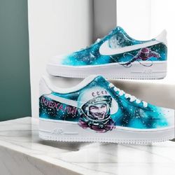 custom shoes air force 1, unisex, space sexy, gift, white, black, sneaker customization personalized gift, designer art