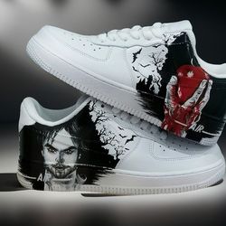 custom shoes air force 1,  luxury, sexy, gift, white, fashion sneakers, casual shoes, personalized gift, wearable art