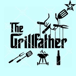 The Grill Father Svg, The Grillfather Svg, Gril Master Svg, Fathers Day Svg