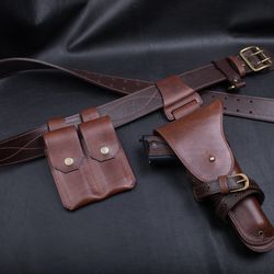 Colt 1911 M1916 Style Holster | Vintage Look | Retro Style | Unique Design | Handmade | Made To Order