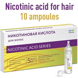 Renewal Nicotinic acid for hair 5ml x 10pcs