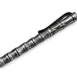 handmade damascus steel pen