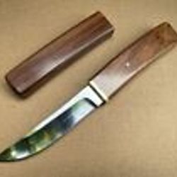 custom handmade D2 steel hunting camping knife wood handle gift for him groomsmen gift wedding anniversary gift