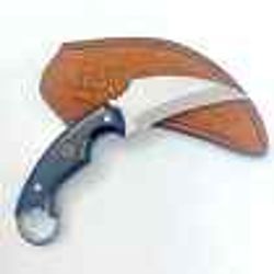 custom handmade Damascus steel karambit survival knife resin wood handle gift for him groomsmen gift wedding anniversary