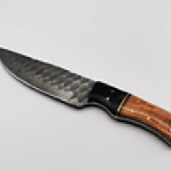 custom handmade damascus steel camping hunting knife olive wood handle gift for him groomsmen gift wedding anniversary